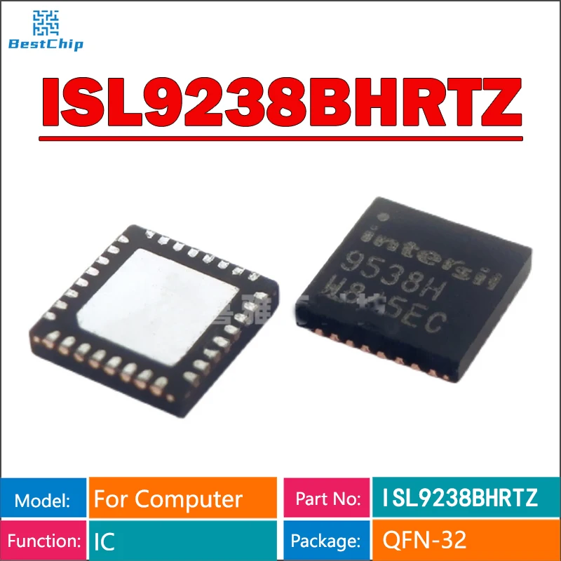 (5-10piece) 100% New 9238BH ISL9238BH ISL9238BHRTZ QFN-32 Chipset