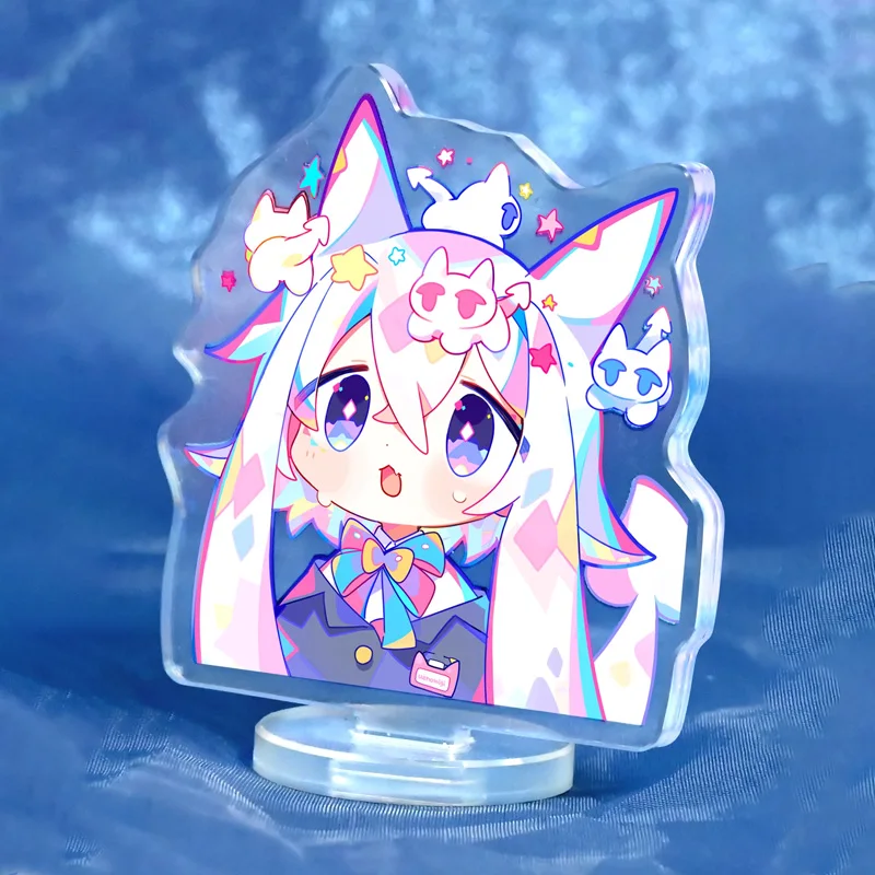 Customized Standee Cartoon Clear Acrylic Charm Cute Anime Lovely Photo Personalized Designer Fans Stand Table Decoration Gifts