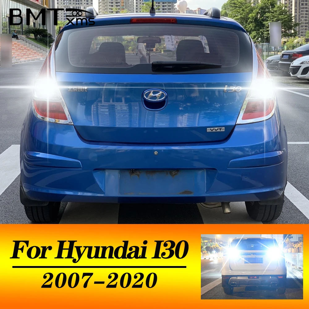 

BMTxms 2pcs W16W T15 LED Reverse Light Blub Backup Lamp Canbus For Hyundai I30 FD GD PD 2007-2020 2008 2011 2013 2014 2015 2016