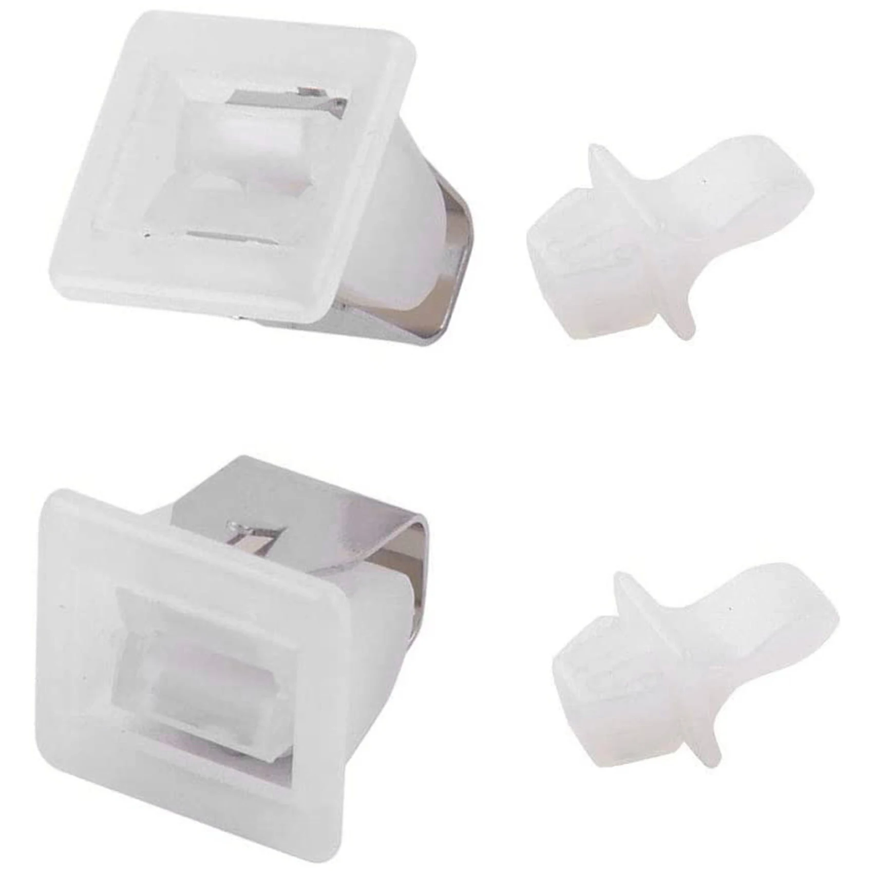 Kit de trava de porta adequado para porta secadora, adequado para Whirlpool Kenmore, 306436, 279570, 4 pcs