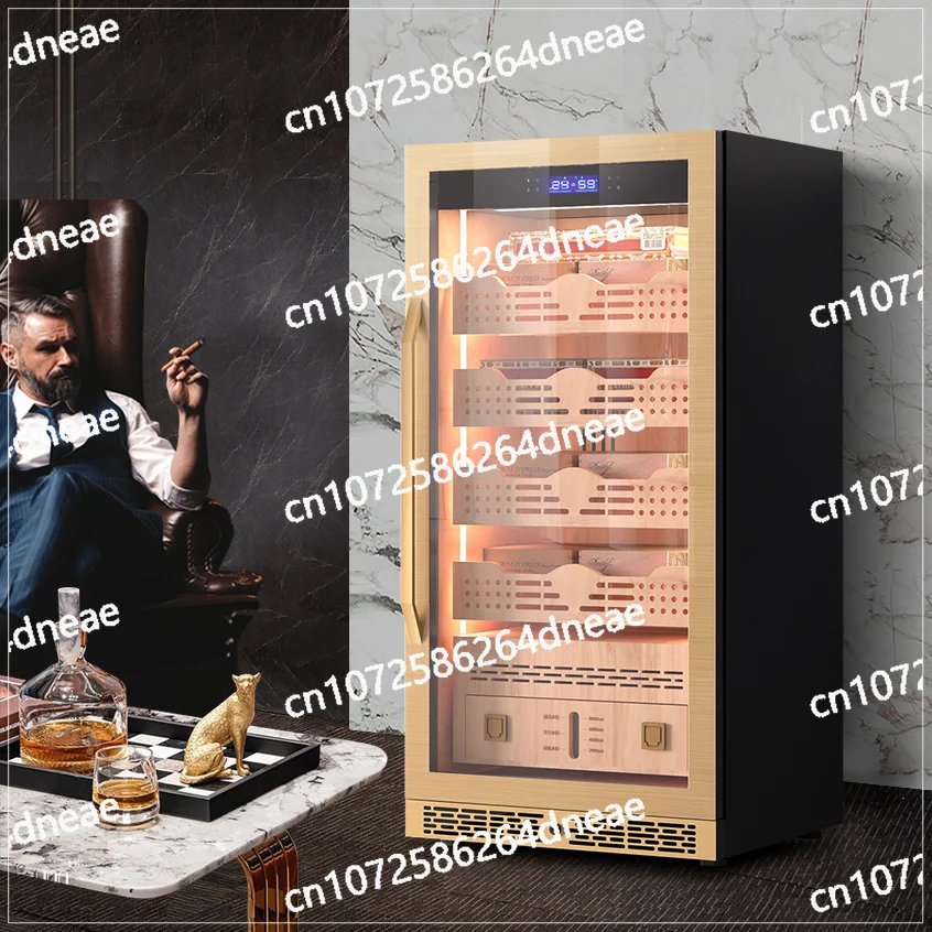 

Cigar cabinet constant temperature and humidity household remote I control moisturizing temperature control red wine refrigerato