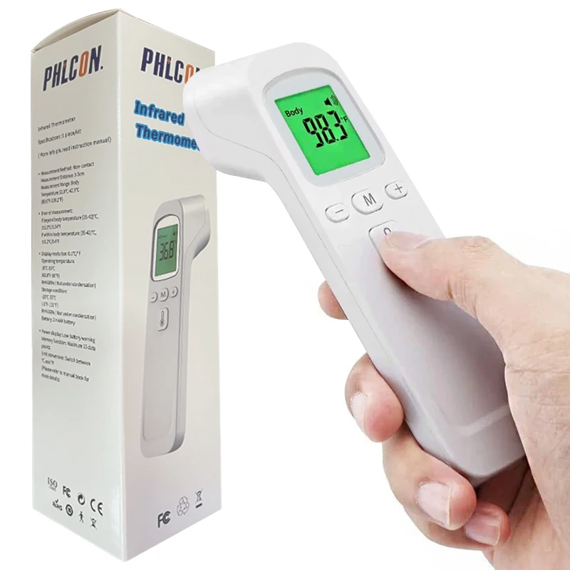 Digital Medical Forehead Thermometer Handheld Body Non-contact Infrared Thermometer Adult Children Quick Temperature Measurement