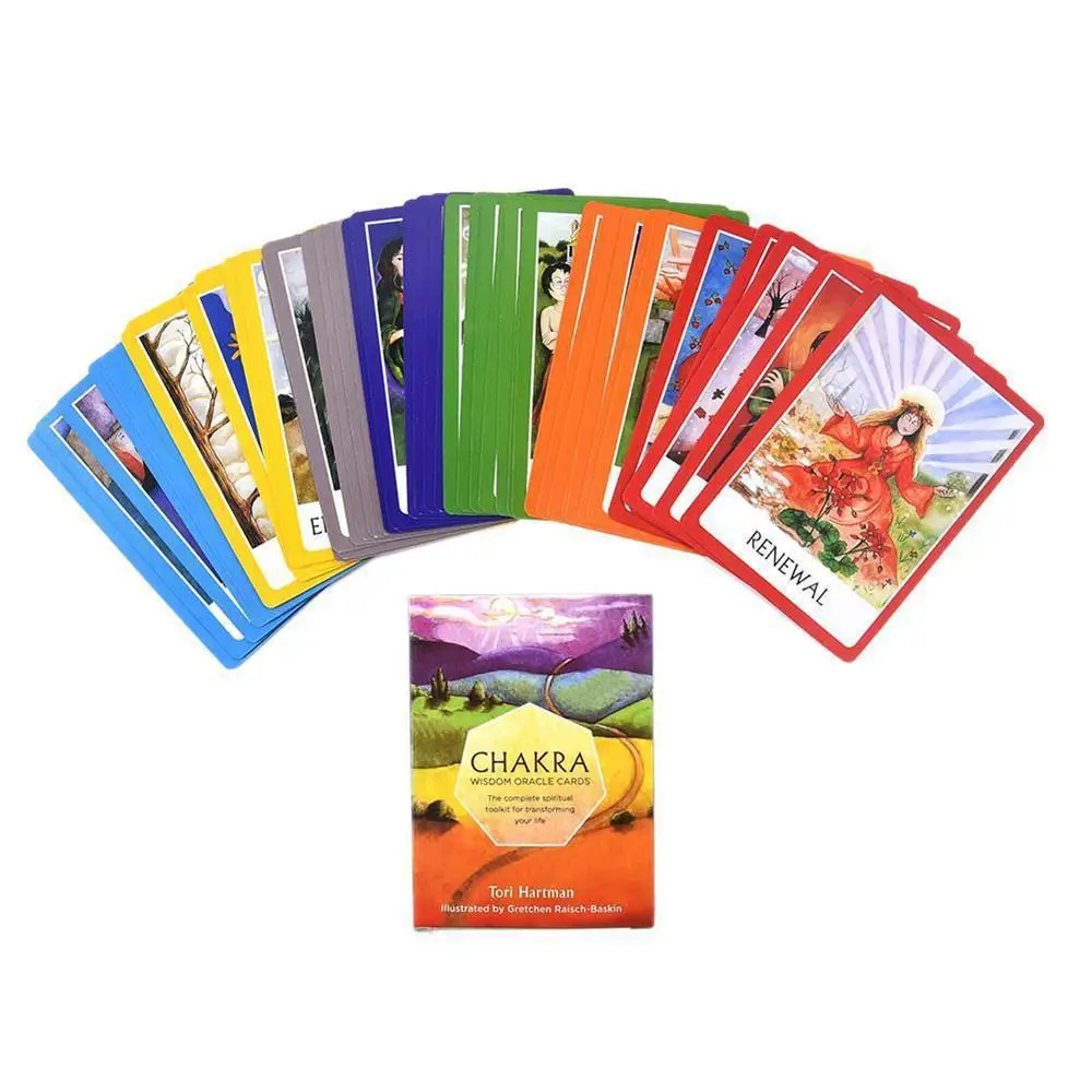 عالية الجودة ورقة كاملة الألوان شقرا الحكمة أوراكل غامض بطاقات التارو لوازم السحر بطاقات أوراكل الحب العرافة نفسية #6