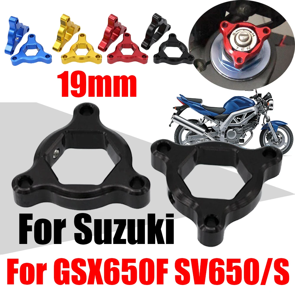 For Suzuki GSX650F GSX 650F 650 F SV650 SV650S SV 650 S SV 650S Motorcycle Accessories Front Suspension Fork Preload Adjusters