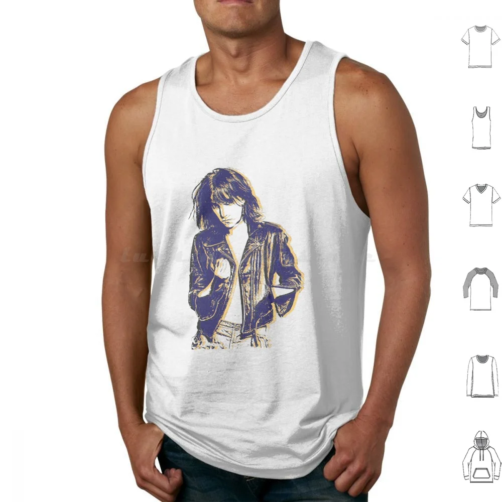Patti Smith Tank Tops Vest Sleeveless Singer Bob Dylan Hotel Songwriter Smith 90s Artist Patti Smith Group Hipster American