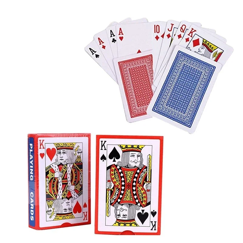 

54 PCS/set of Red Playing Cards, 57X87mm Standard Game Card Set, Adult Magic Soha Entertainment Board Game