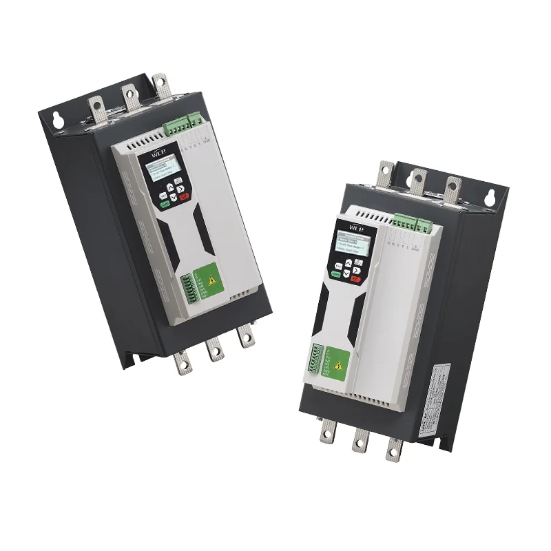 30KW Motor Soft Starter Built in Contactor Low Heat Low Power Consumption Remote Control Panel for Industrial Water Pump