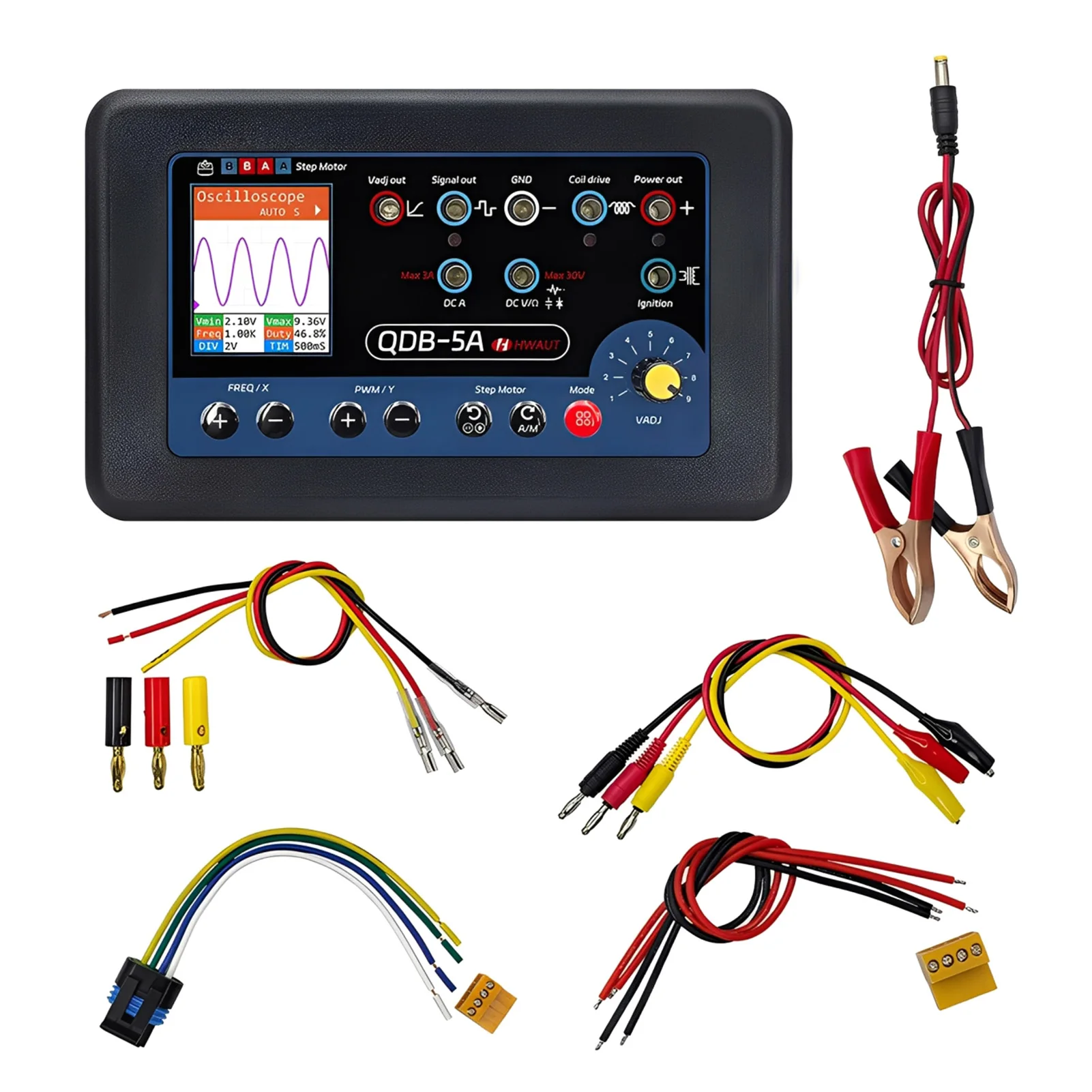 Autombile Actuator Drive Detector Stepmotor Ignition Coil PWM Signal Drive Tester Oscilloscope