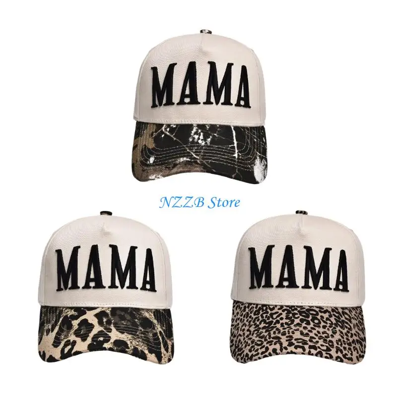 

T21F Popular Mother's Day Baseball Cap With Embroidery Mom Letter For Travel And Everyday Wear Holiday Gift Essential