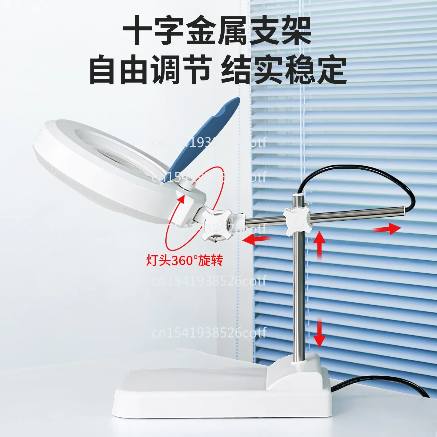 LEY-X24-7 upgraded model-30x-127mm double-layer lens-120LED light-white light source (stepless dimming)