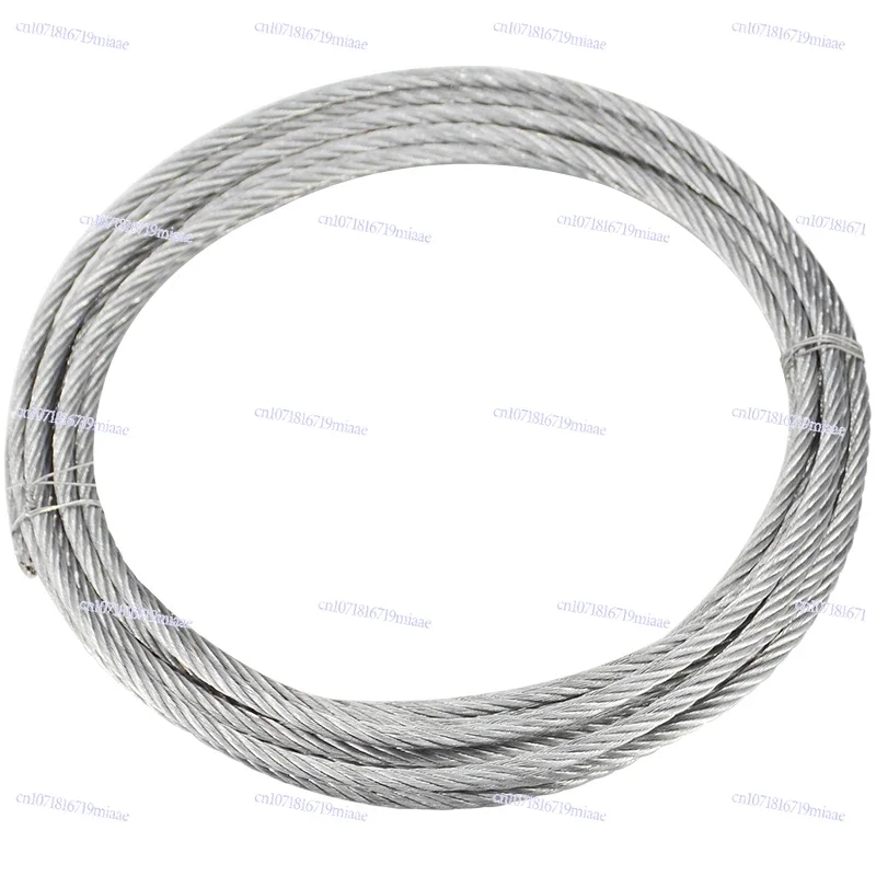

Galvanized Steel Wire Rope Cable Hoisting Pulley Not Plastic 5mm6mm10mm Bundled Wire Rope Life Infra Safety Rope
