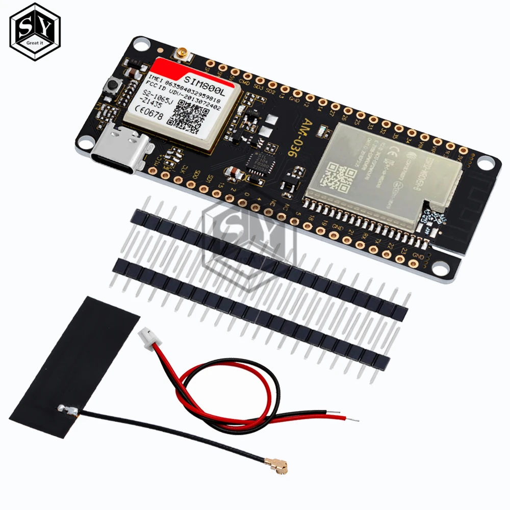 TTGO T-Call V1.3 ESP32 Wireless Module SIM Antenna SIM Card SIM800L Module And GSM/GPRS Antenna for arduino