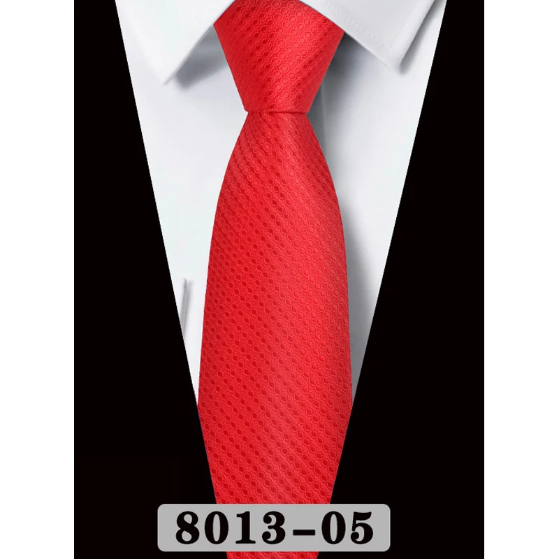 Cravatte da uomo nuove classiche Cravatte da 8 cm a pois per affari formali Cravatte da festa aziendali di lusso per matrimoni Gravatas regalo