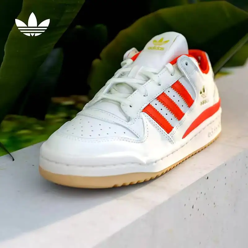 Adidas Clover Sneaker Men's and Women's FORUM LOW CL Sport and Leisure Shoes JQ1537