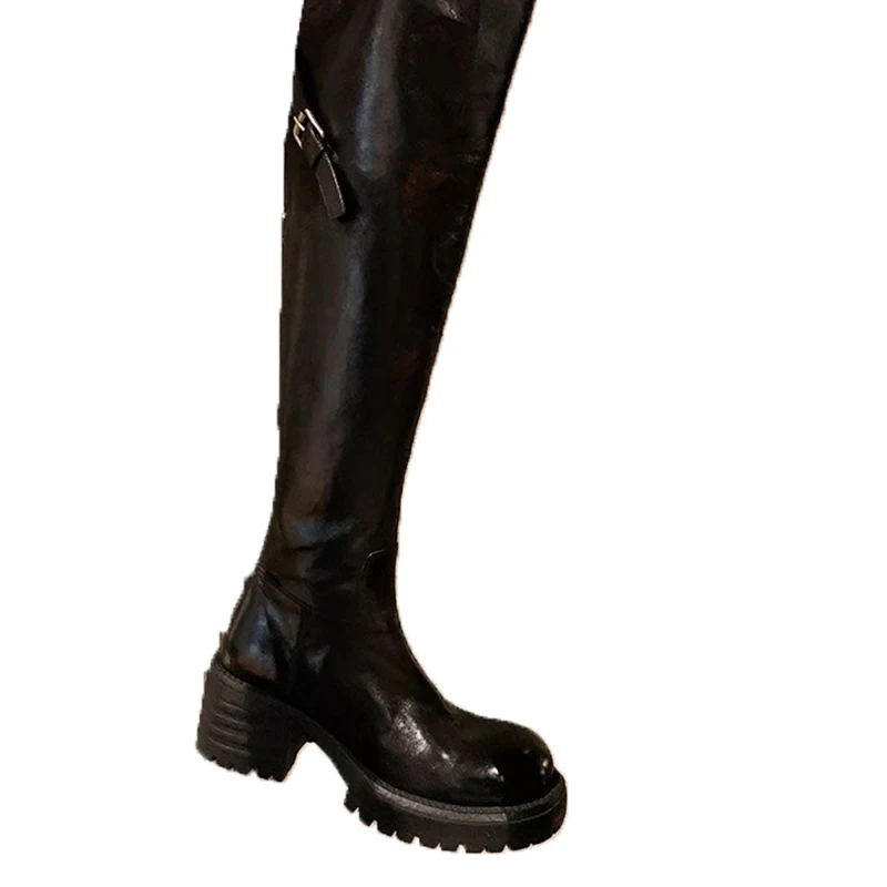 الكعب العالي المرأة أحذية عالية مصمم أحذية مكتنزة موضة فاخرة تشيلسي الأحذية 2025 الاتجاه الجديد فستان الشتاء مضخات Mujer بوتاس