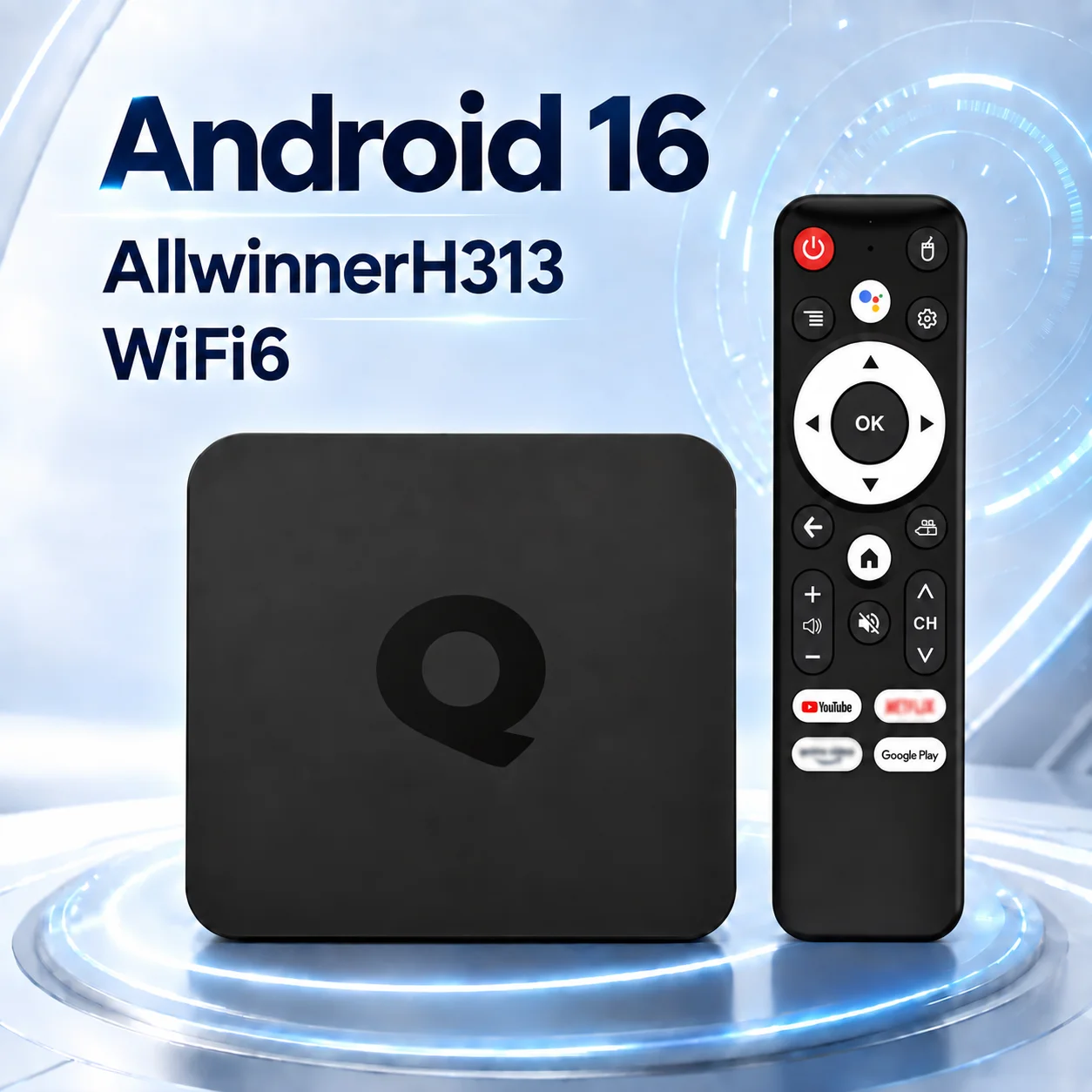 Ddr3 8Gb - AllwinnerH313 Smart TV Box Android 16