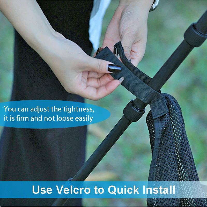 حقيبة وزن ثلاثية القوائم عالمية، حقيبة حجرية شبكية، حقيبة رمل بحامل خفيف لموازنة ملحقات التصوير الفوتوغرافي