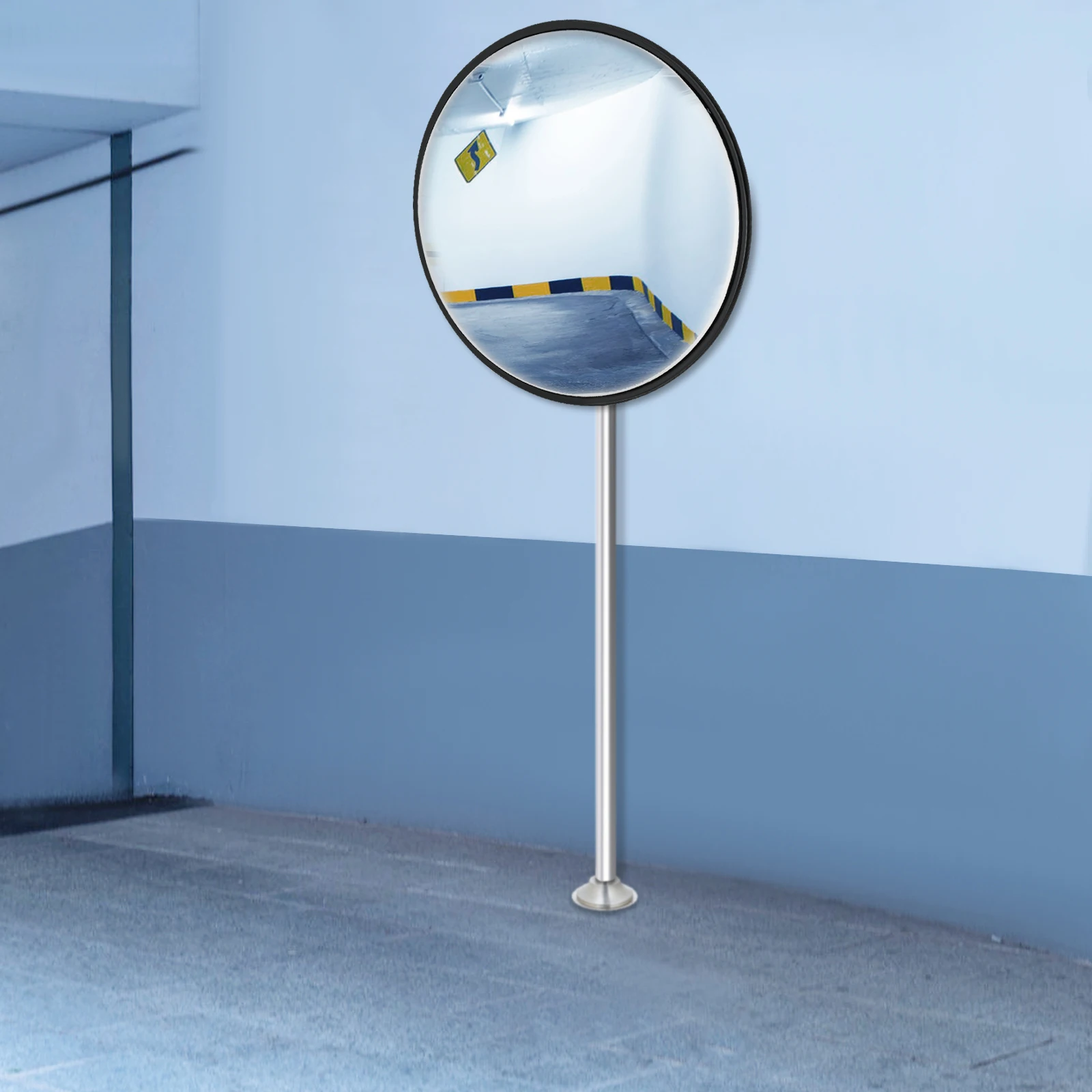 Convex Mirror - 18" Security Mirror for Business Garage Warehouse Office 18Inch Safety Backup Mirror Indoor with Clear View