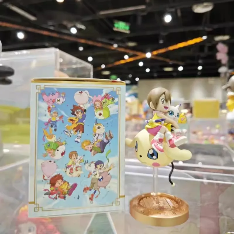 ฟิกเกอร์ของแท้จาก Bandai ซีรีส์ Digimon Adventure Balloon - กล่องสุ่มฉลองครบรอบ 25 ปี ยากามิ ไทจิ ของสะสมอนิเมะ ของเล่นโมเดล ของขวัญ