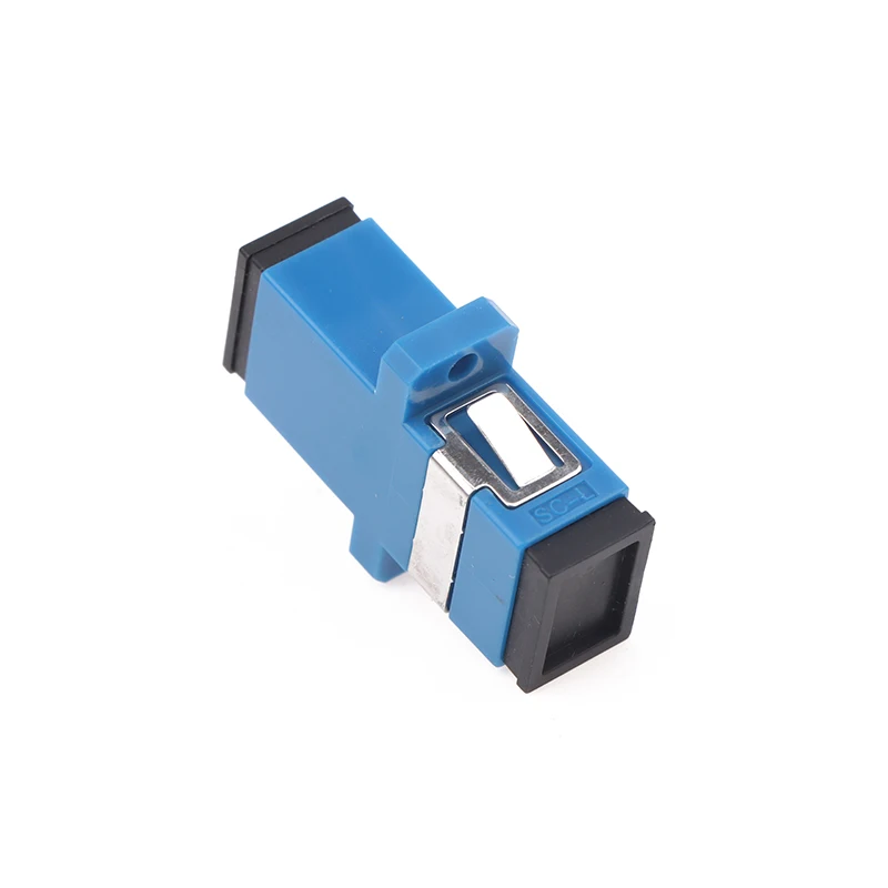 Adaptador de conector de fibra óptica, accesorio especial de bricolaje de alta calidad, monomodo, SC-SC simple, acoplador UPC, 10 Uds./lote