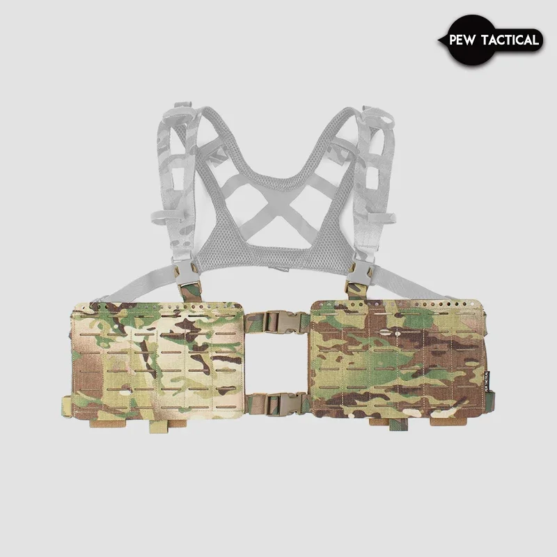 Pew Tactical SS34 Alpha – Arnés de pecho MOLLE airsoft caza - imagen 5