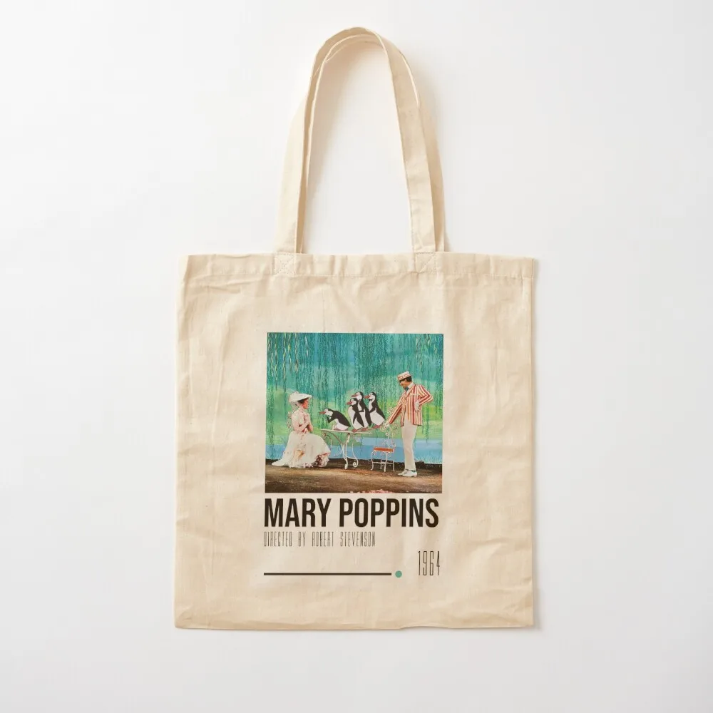 Mary Poppins Art Movie Poster Tote Bag personalized tote Shopper handbag Canvas Tote Bag