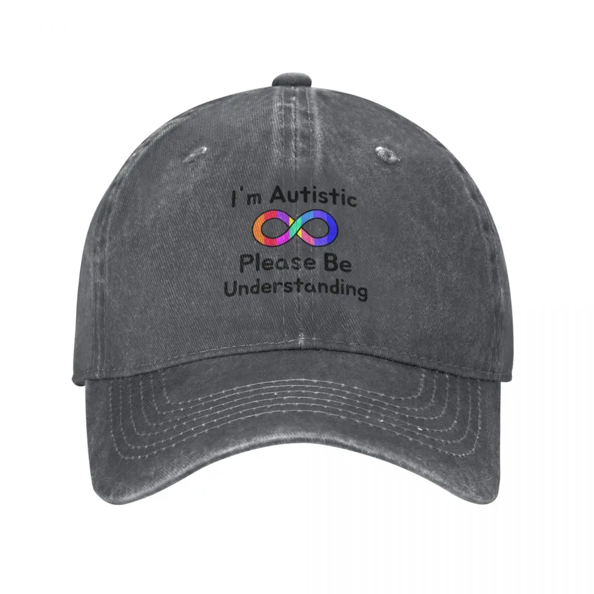 I'm Autistic Please Be Understanding Baseball Cap Brand Man cap Golf Men's Women's