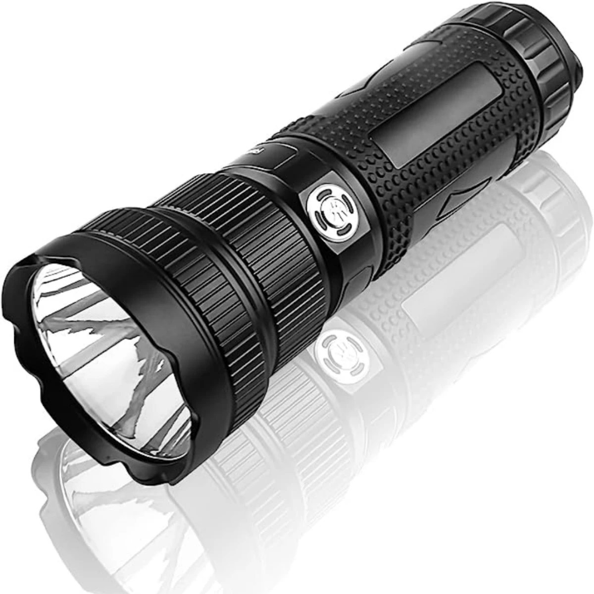 High Power Flashlight Torch Light self defense Rechargeable Powerful Flashlight Brinyte SR8 Professional Flashlights Searchlight