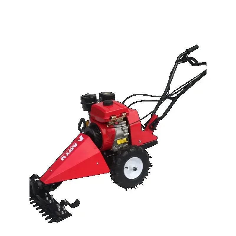 

Orchard lawn mower diesel weed killer land reclamation lawn mower agricultural self-propelled push lawn mower