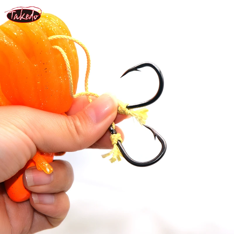 TAKEDO LG01 150g 200g 250g 300g 350g 400g 450g Octopus Lead Jig Head UV TPR With Hook Soft Fishing lures - view 4