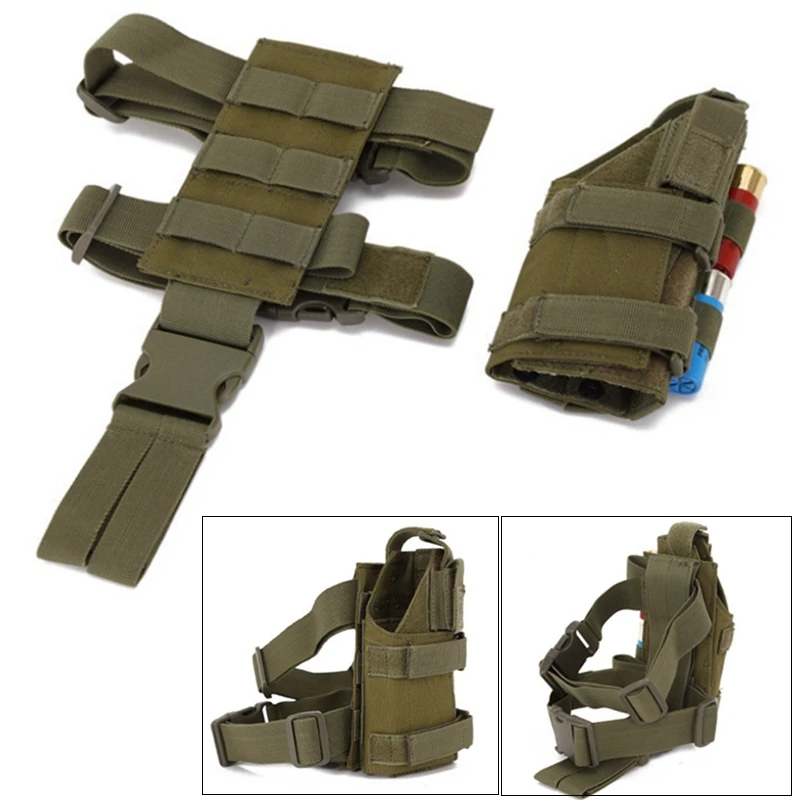 

Тактическая набедренная кобура для пистолета, универсальная нейлоновая кобура на пояс с платформой для бедра для G17, M9, P226