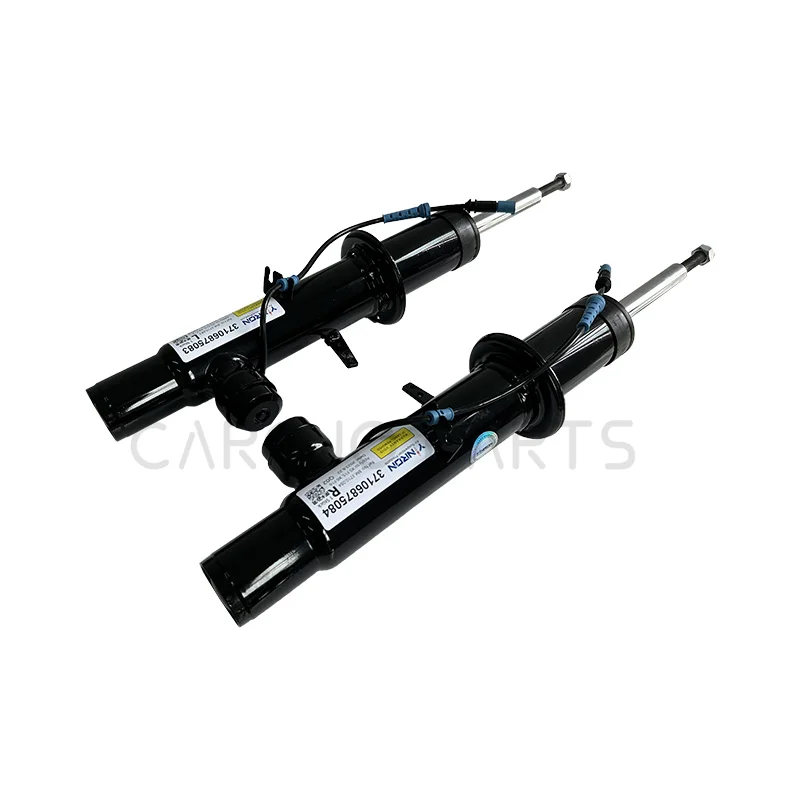 2 Pieces Repair Kits Air Suspension Shock Strut Front Left And Right With VDC For BMW X5 F15 X6 F16 37106875083 37106875084