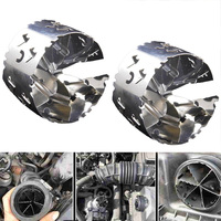 TopSpeed Car Turbocharger Adapter Turbine Fuel Accelerator Fan Air Modified Saver Intake Intake Gas Saver Car Turbocharger