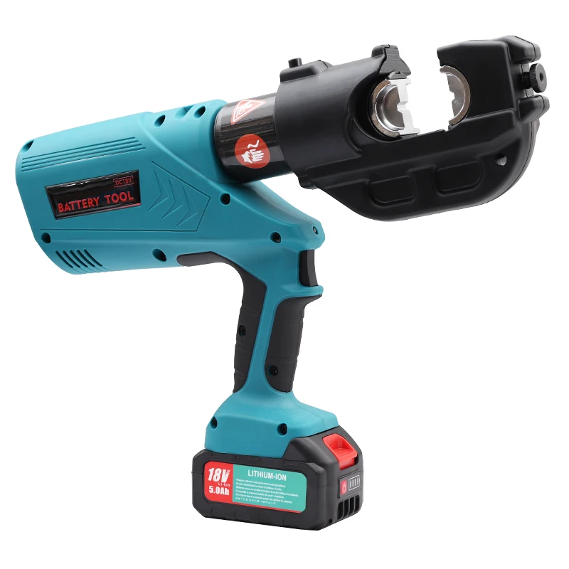 EZ-400 alicate de friso hidráulico elétrico alicate hidráulico recarregável bateria ferramenta de crimpagem de cabo de energia elétrica 16-400mm ²