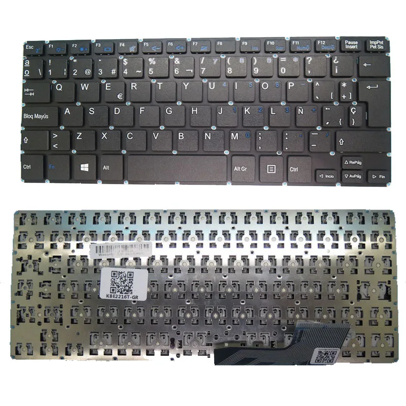 

Laptop Keyboard For MEDION AKOYA E2228T MD61250 MD61900 MD60250 MD62250 MD60950 MD61050 MD61450 Spanish SP Black