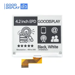 4.2 Inch E-Paper Display 1.5s Fast Update 400x300 E-Ink Display Module For Digital Price Tags GDEY042T81 SPI Interface Screen