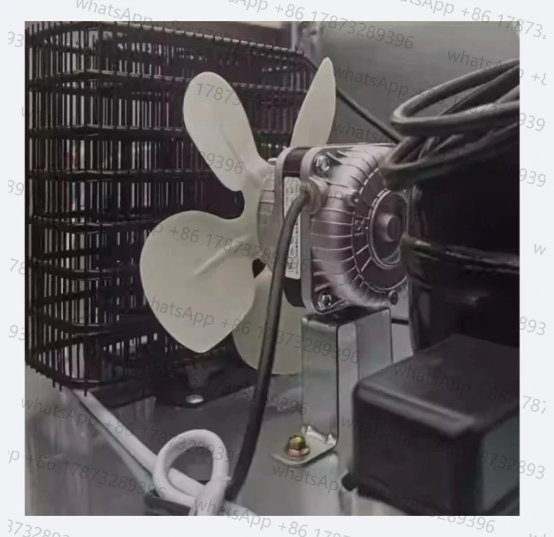 Motor de ventilador condensador para freezer geladeira condensador motor freezer compressor ventilador de refrigeração 35w 1 peça novo