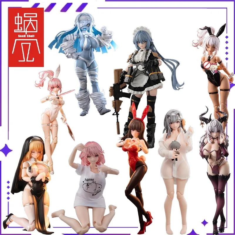 

[In Stock] Snail Shell Original Fantasy JK Series Bunny Girl - Lena RENA Enchanted Lustia 1/12 Painted Mobile Doll Model Toygift