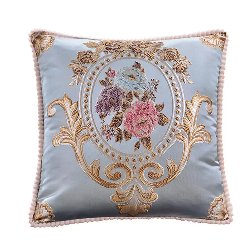 Square Throw Pillow Cover Extra Soft Wear Resistant Washable Non-Fading Decorative Pillowslip Cushion Protector