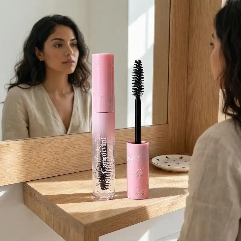 Eyebrow Gel Transparent Long Lasting Fix Mascara Applicator For Flake Free Natural All Day Makeup