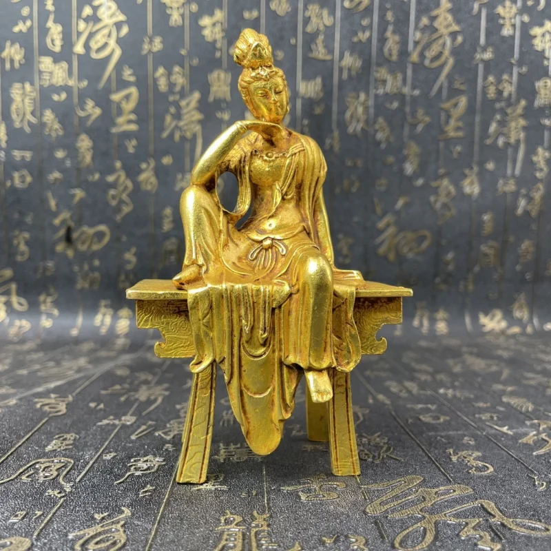Manufacturer of antique and miscellaneous items: gilded stools, Buddha and Guanyin figurines, home collection crafts, wholesale