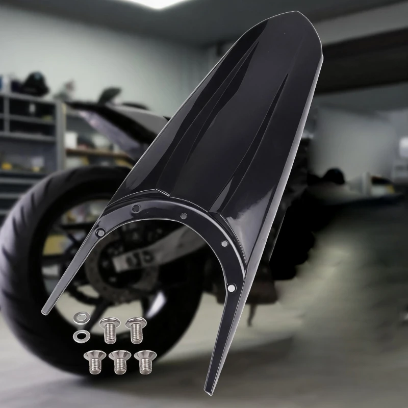 Motorcycle Maintenance Mudguard Accessory, Molded Plastic Cover with Pre-Formed Mounting Points for Tuttio Part Updates