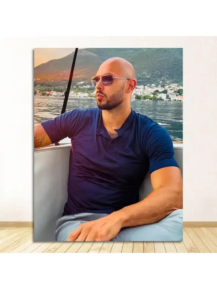 ملصق الطابع الكلاسيكي يضم بول تيت الثالث ، اللوحة الزخرفية السابقة ، شخصية الإنترنت البريطانية