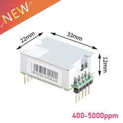 New C8 high-precision NDIR infrared carbon dioxide sensor module 400-5000ppm CO2 gas digital detection transmitter module