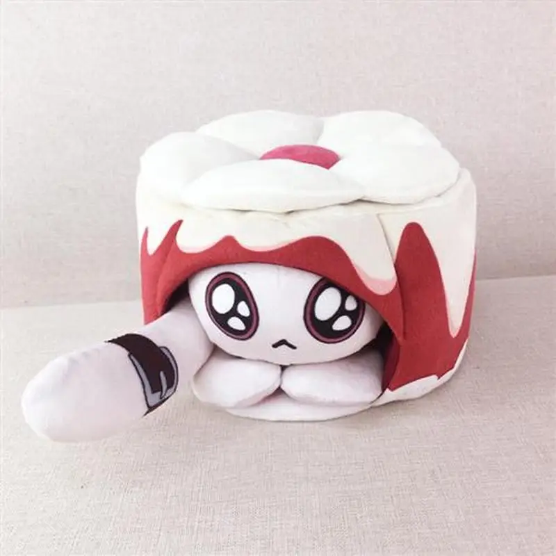 

Aloy plush pillow Qingque design Cat Cake toy from Honkai Star Rail original God Eater series stuffed animal collectible