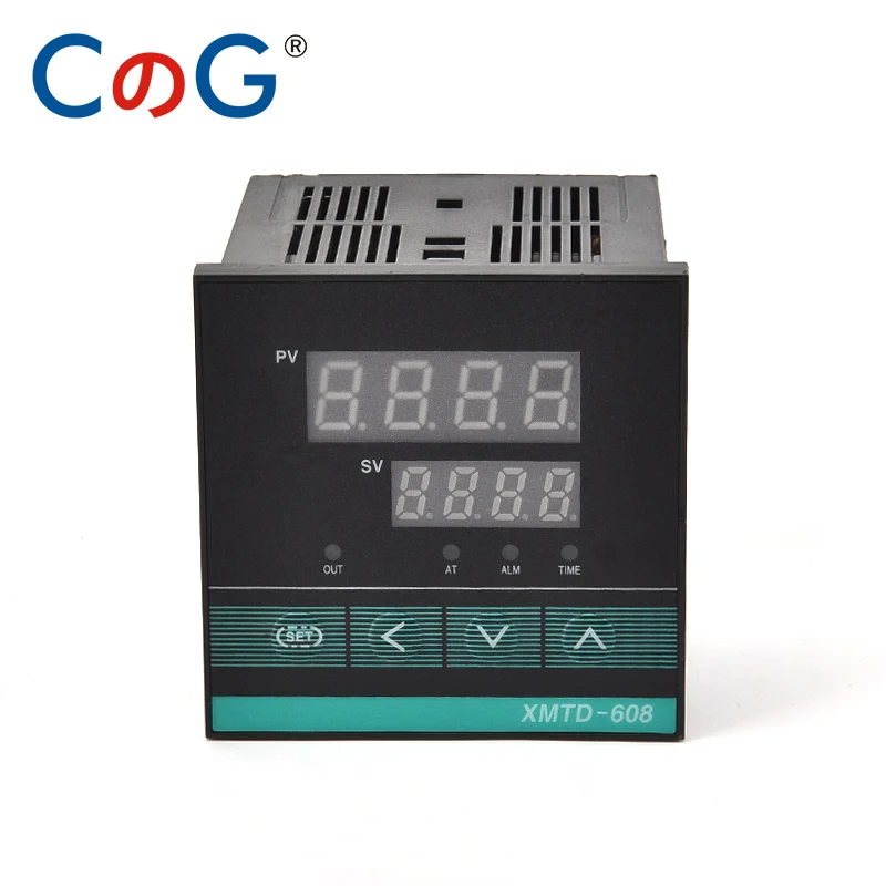 CG XMTD-608 Digital PID Time Control Temperature Controller 0-1300℃ Universal Input SSR+Relay Dual Output 85-265V Thermostat