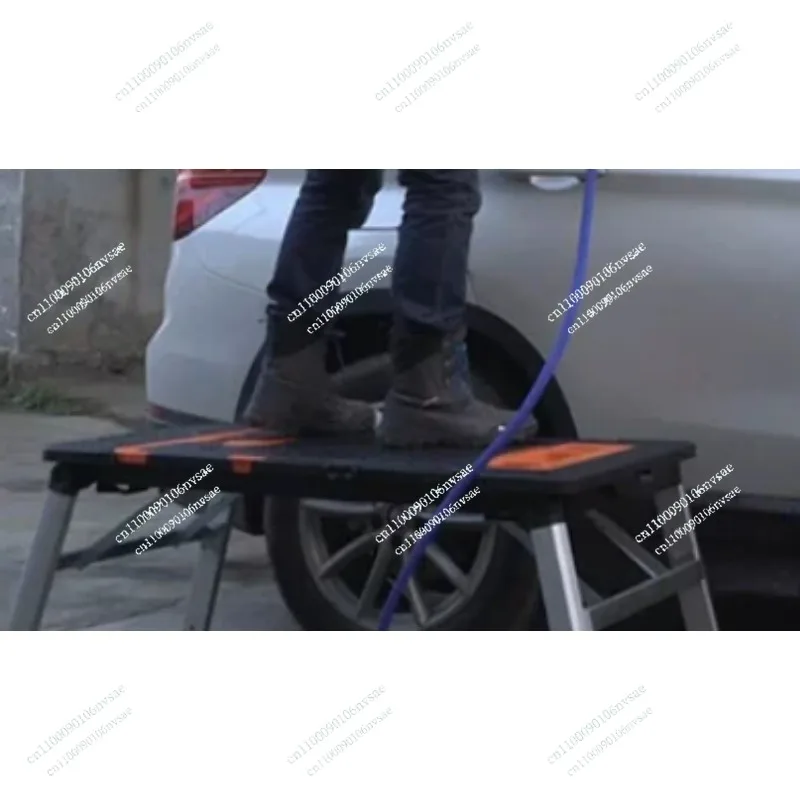 7- In -1 Multifunctional Workbench DIY Woodworking Table Portable Trolley Folding Cart With Wheels Workshop Tool Outing Handcart