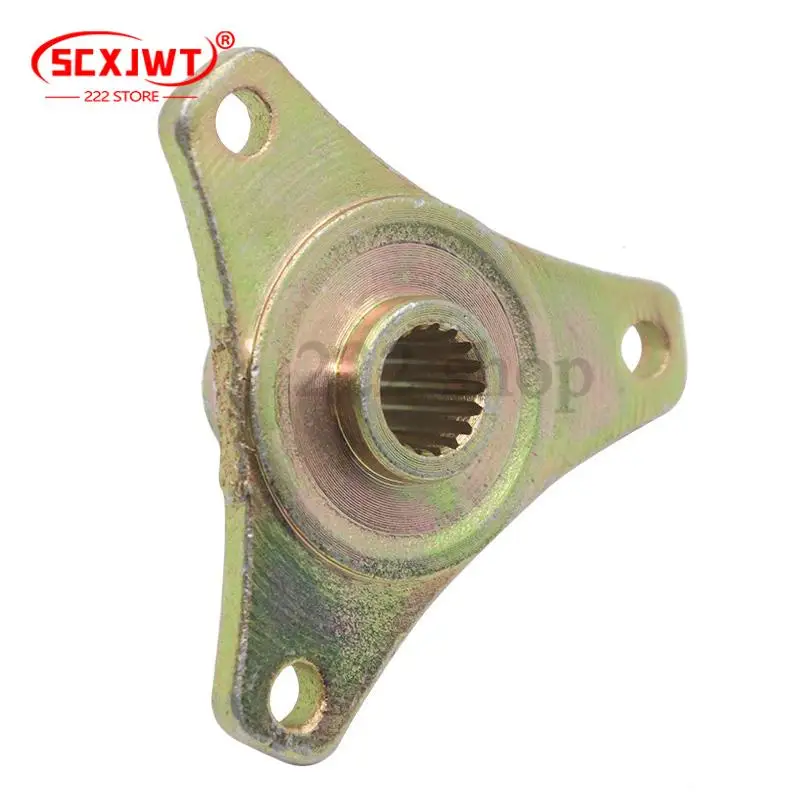 หน้าแปลน 3 รู 17T เหมาะสำหรับยางรถโกคาร์ท 50 ซีซี 110 ซีซี 125 ซีซี รถบักกี้ โกคาร์ท ATV UTV รถจักรยานยนต์สี่ล้อ อุปกรณ์เสริม