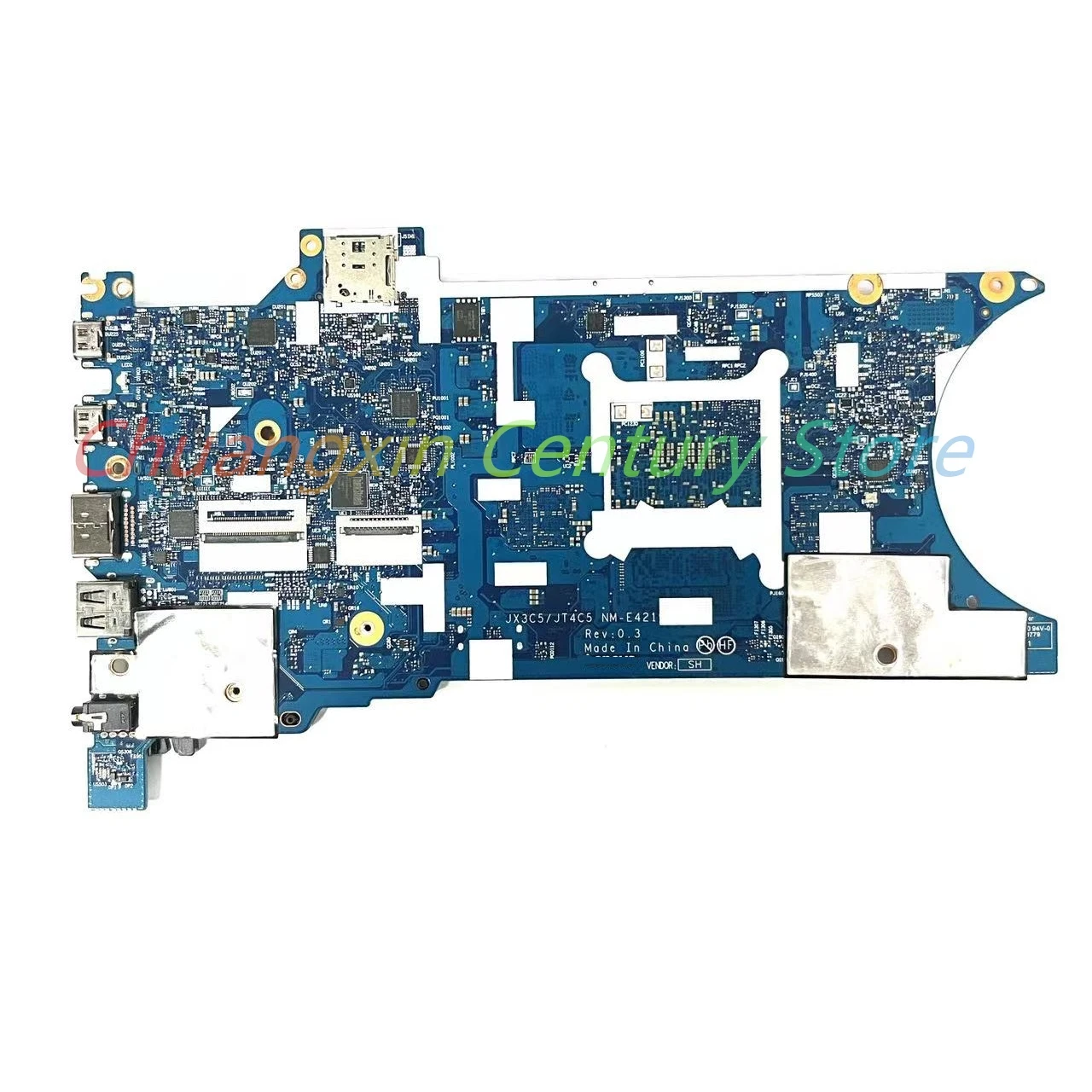 The motherboard is suitable for Lenovo T14s Gen 3/X13 Gen 3 laptop NM-E421 NM-E422 board with R5 R7 CPU 8G 16G 32G 100% test OK