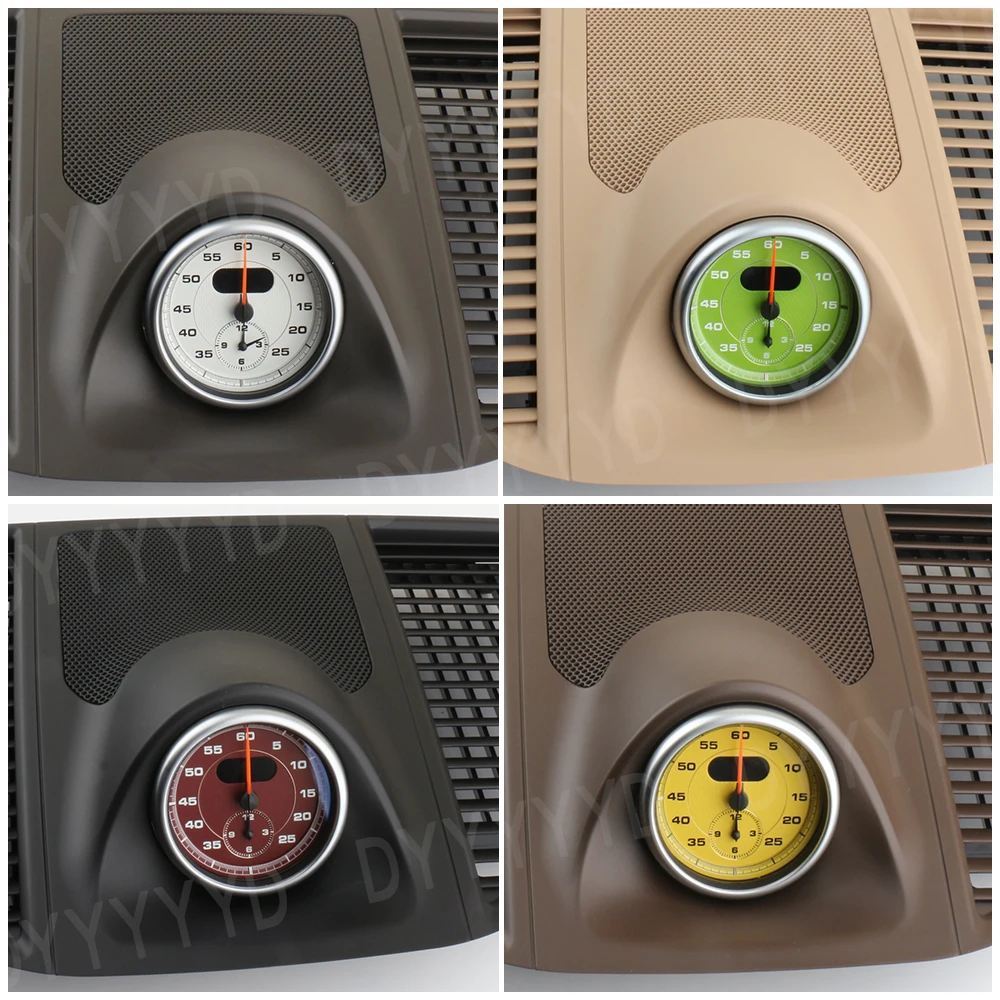 For Porsche Macan Stopwatch 95B Car Interior Dashboard Clock 2014-2025 Upgrade Modification Accessorie Car Stopwatch Clock
